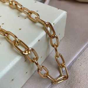 Gold Filled Chunky Link Chain Necklace